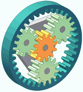 DC planetary gear motor