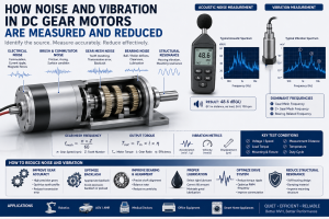How Noise and Vibration in DC Gear Motors Are Measured and Reduced