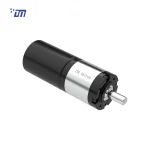DM-36PBL3640 36mm brushless planetary gear motor, 12V/24V, side view, white background
