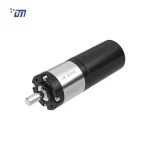 DM-36PBL3657 36mm brushless planetary gear motor, 12V/24V, side view, white background