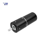 DM-52PBL5067 52mm brushless planetary gear motor, 12V/24V, side view, white background