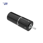 DM-52PBL5067 52mm brushless planetary gear motor, 12V/24V, output shaft view, white background