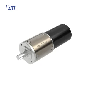DM-56PBL5772 56mm brushless planetary gear motor, 12V/24V, side view, white background