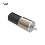 DM-56PBL5772 56mm brushless planetary gear motor, 12V/24V, output shaft view, white background