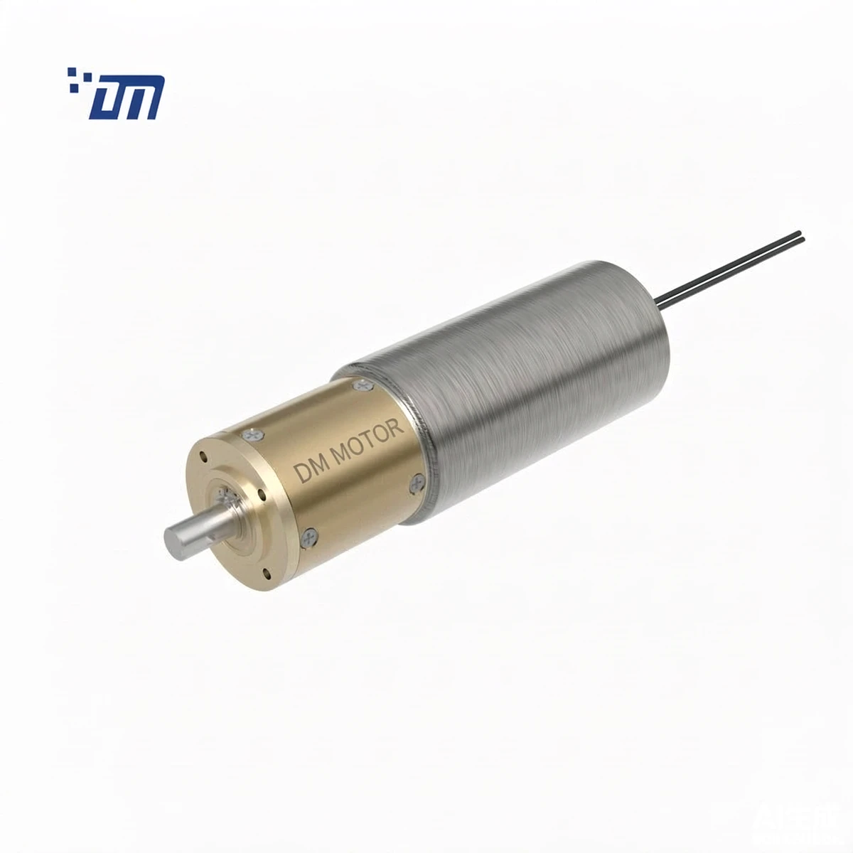 DM-56PM63ZY dc gear motor with DM MOTOR printing